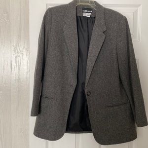 Sag Harbor Misses Size 10 gray jacket